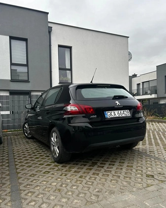 Peugeot 308 cena 32850 przebieg: 144000, rok produkcji 2014 z Zielona Góra małe 29